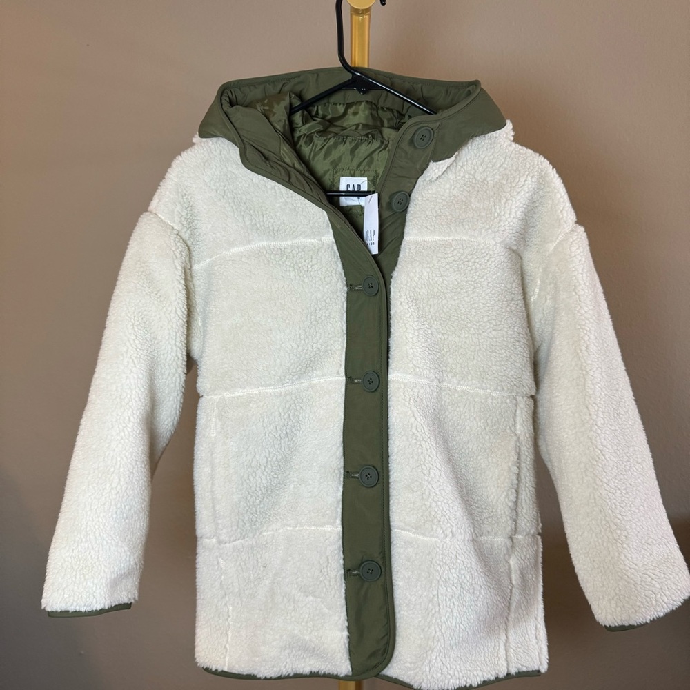 Kids Sherpa Jacket Coat Gap